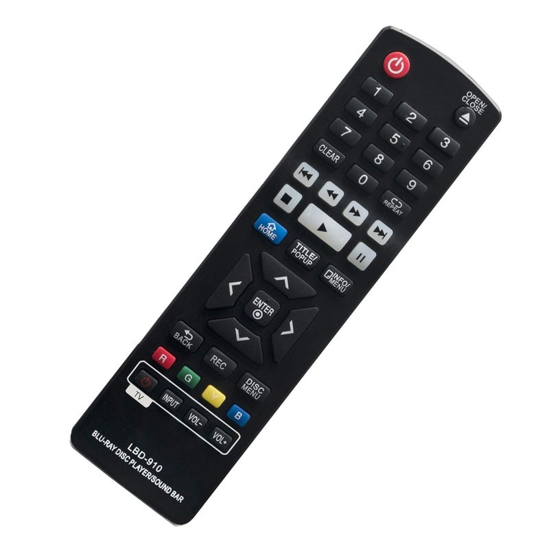 WINFLIKE New Remote LBD-910 for LG DVD Blu-ray Player BP735 BPM33 BPM331 BPM331N BPM53 BPM53N BPM54 BPM54N BPM55 BPM55N UBK90 BP330 BP530 BP135 BP300 BP340 B0540N BH5140S BP330 BP330N BP530 BP540 BP550 BP550N - Image 5